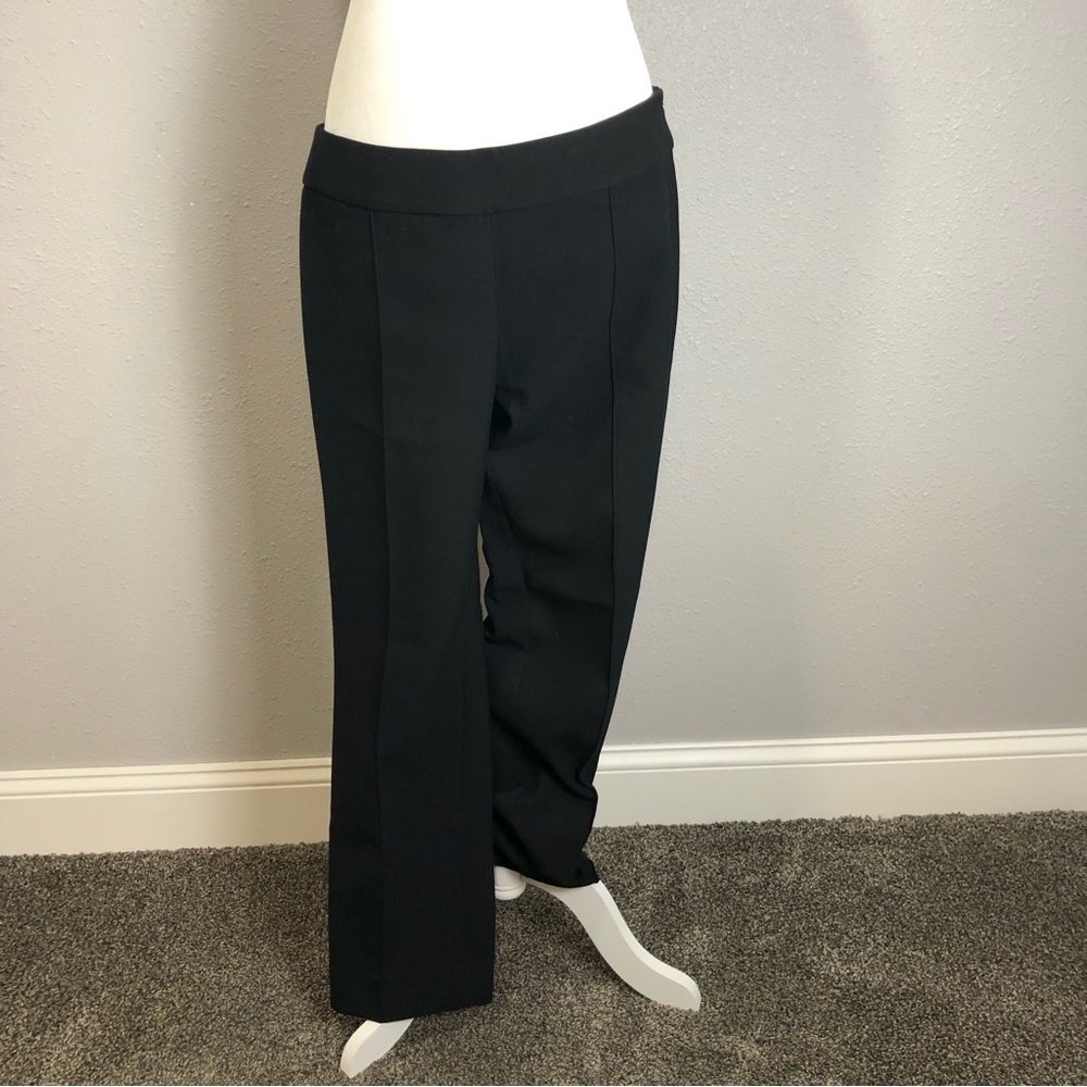 Etcetera black slacks w/ front seam Size 8